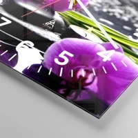 Clock face with numbers