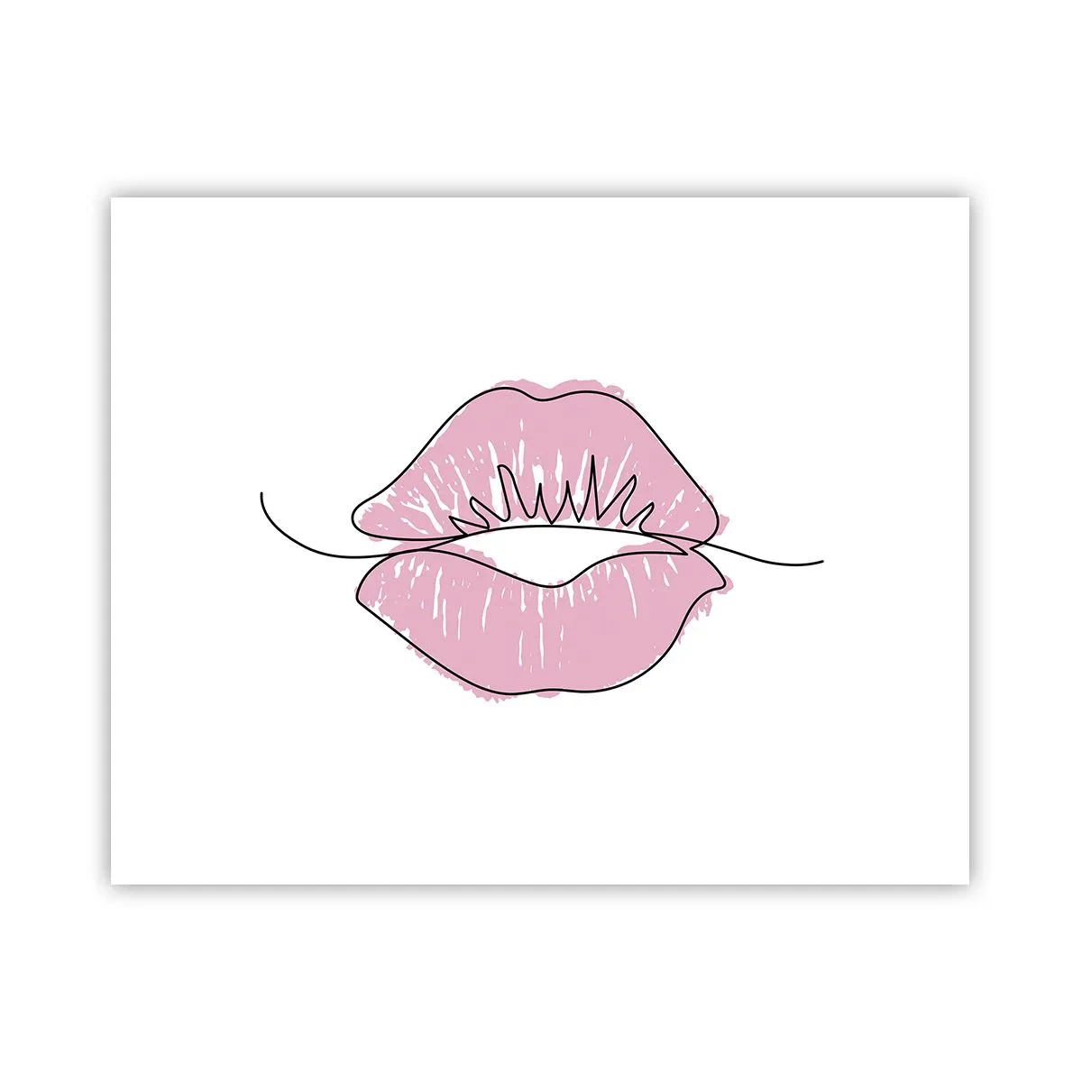 Poster - Ready for a Kiss? - 50x40 cm
