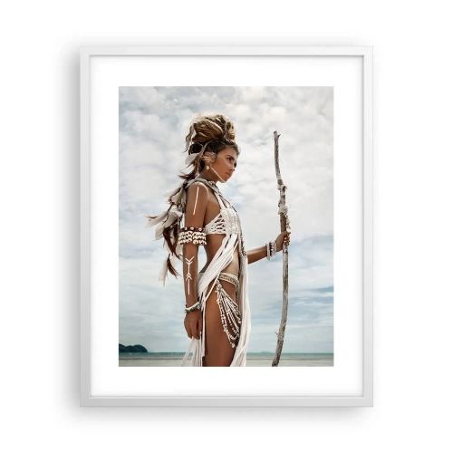 Poster in white frmae - Queen of the Tropics - 40x50 cm