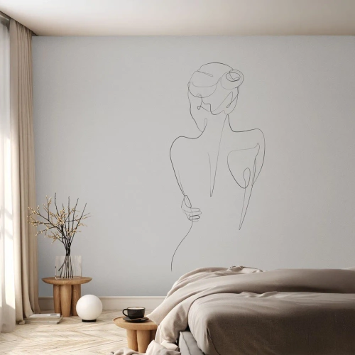 Photo Wallpaper Standard Eco - Music of the Body - Graphics, Body, Piece - 500x350 cm