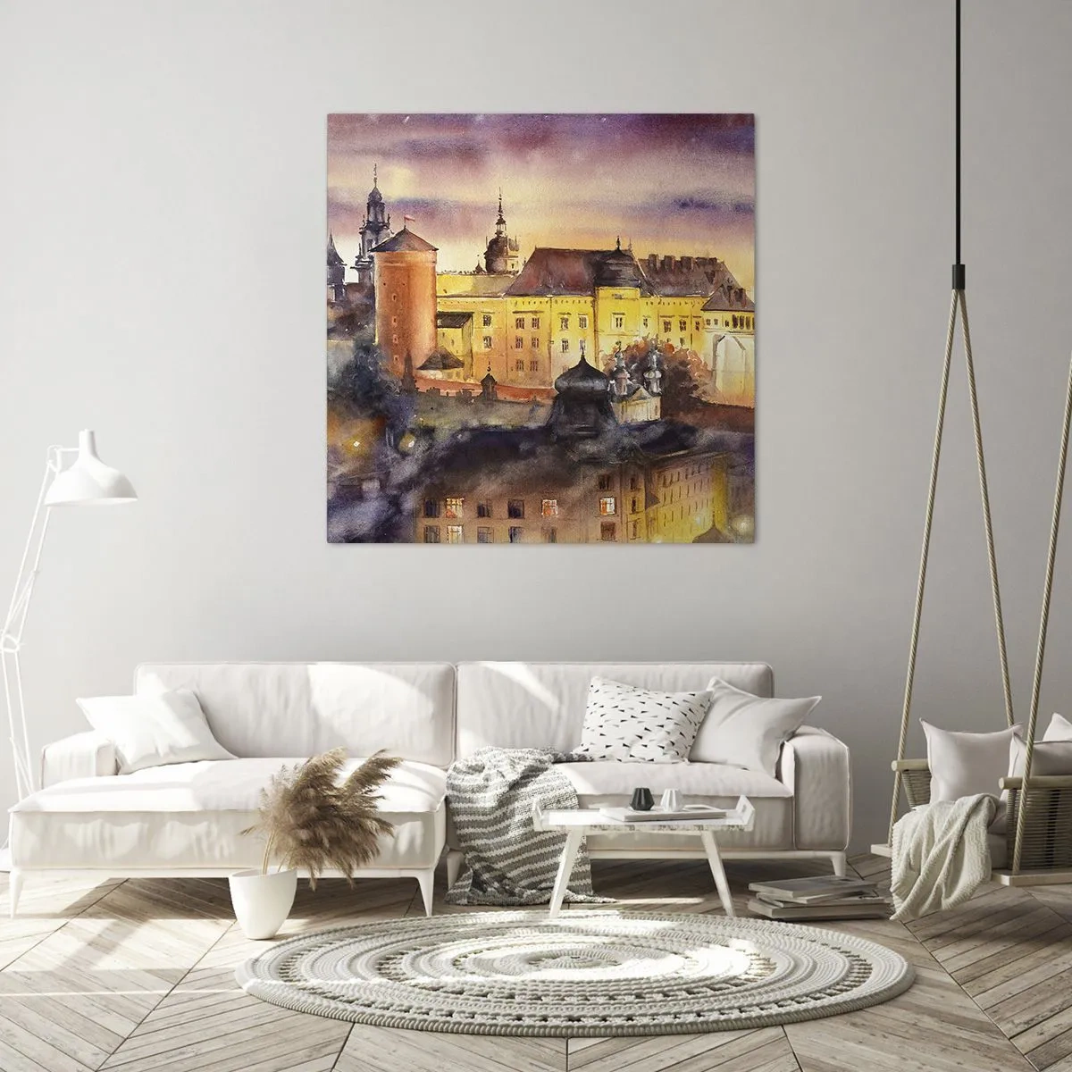 Canvas picture - History and Fairytale - 60x60 cm