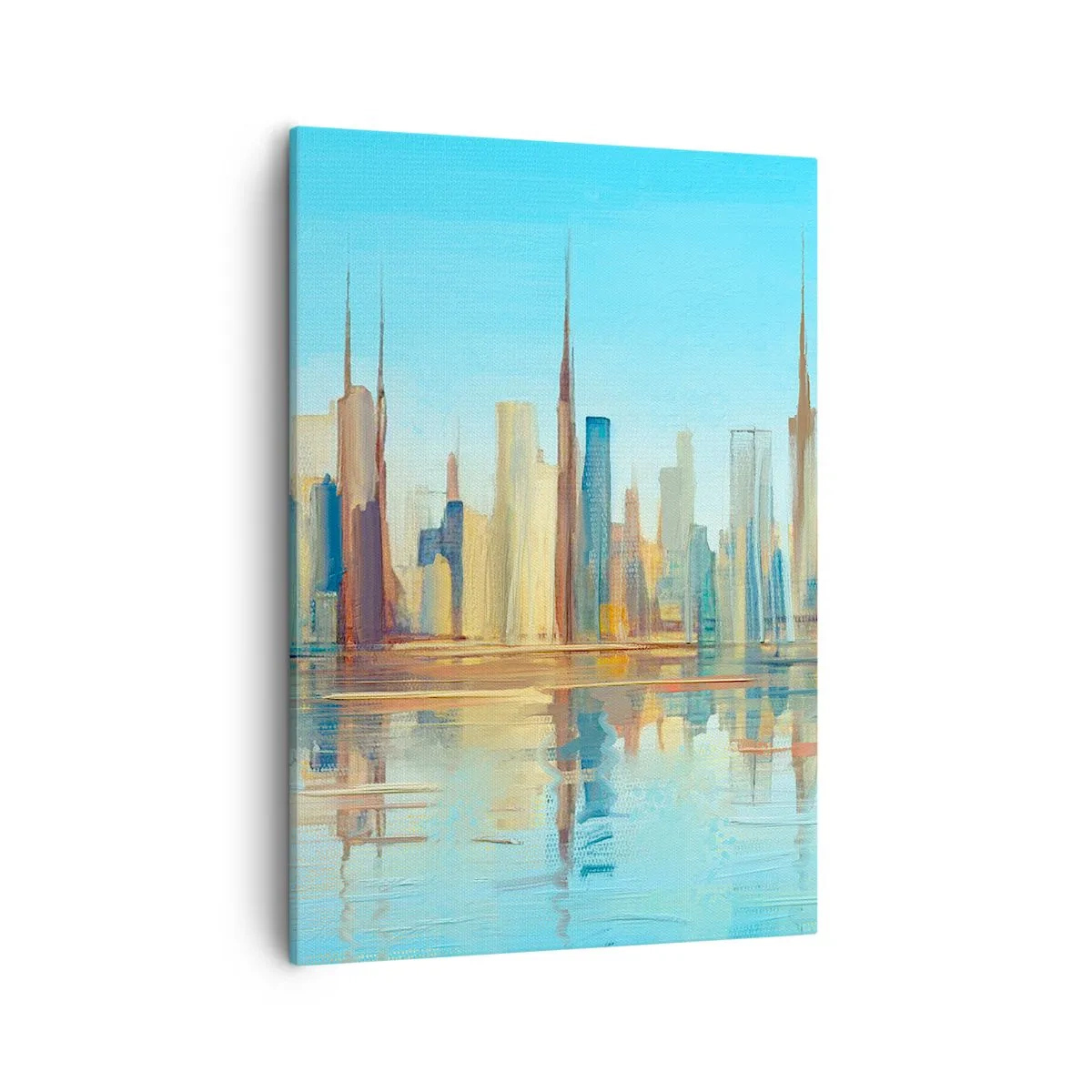Canvas picture - Sunny Metropolis - 50x70 cm