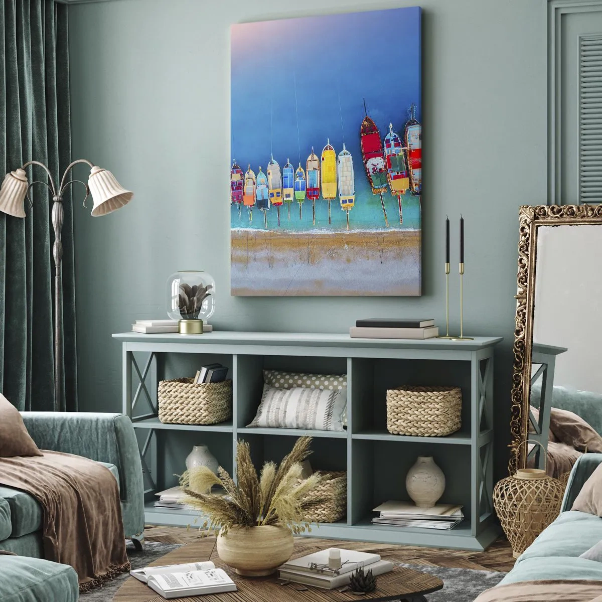 Canvas picture - From Bird's Eye View - 80x120 cm