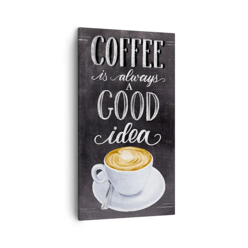 Canvas picture - Of Course! - 45x80 cm