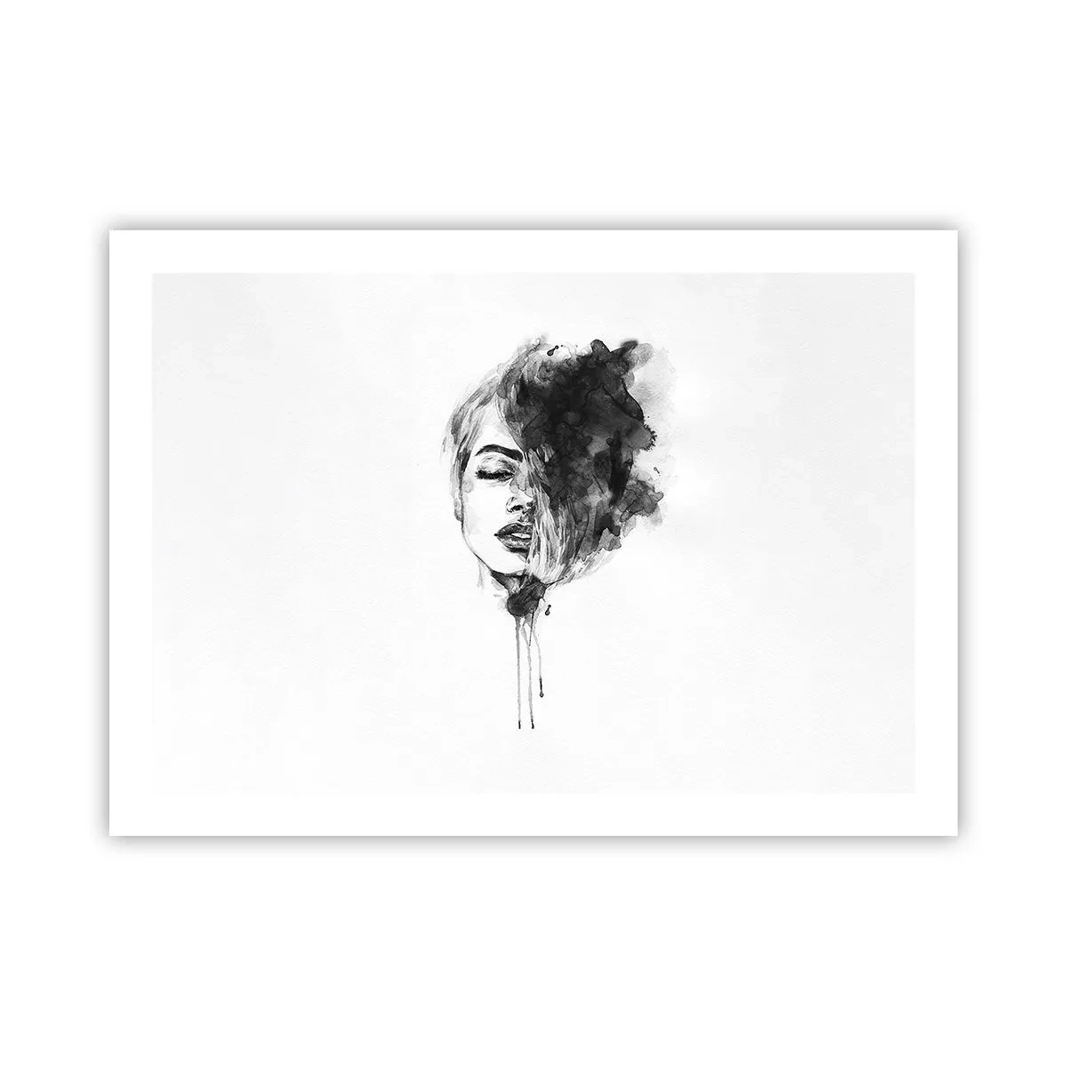 Poster - What Does a Girl Dream about? - 70x50 cm