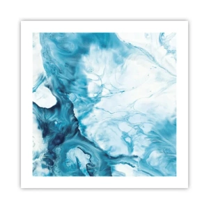 Poster - Concert of Blue - 50x50 cm