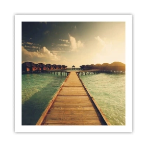 Poster - Warm Welcome - 60x60 cm