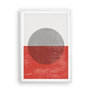 Poster in white frmae - To the Core - 70x100 cm