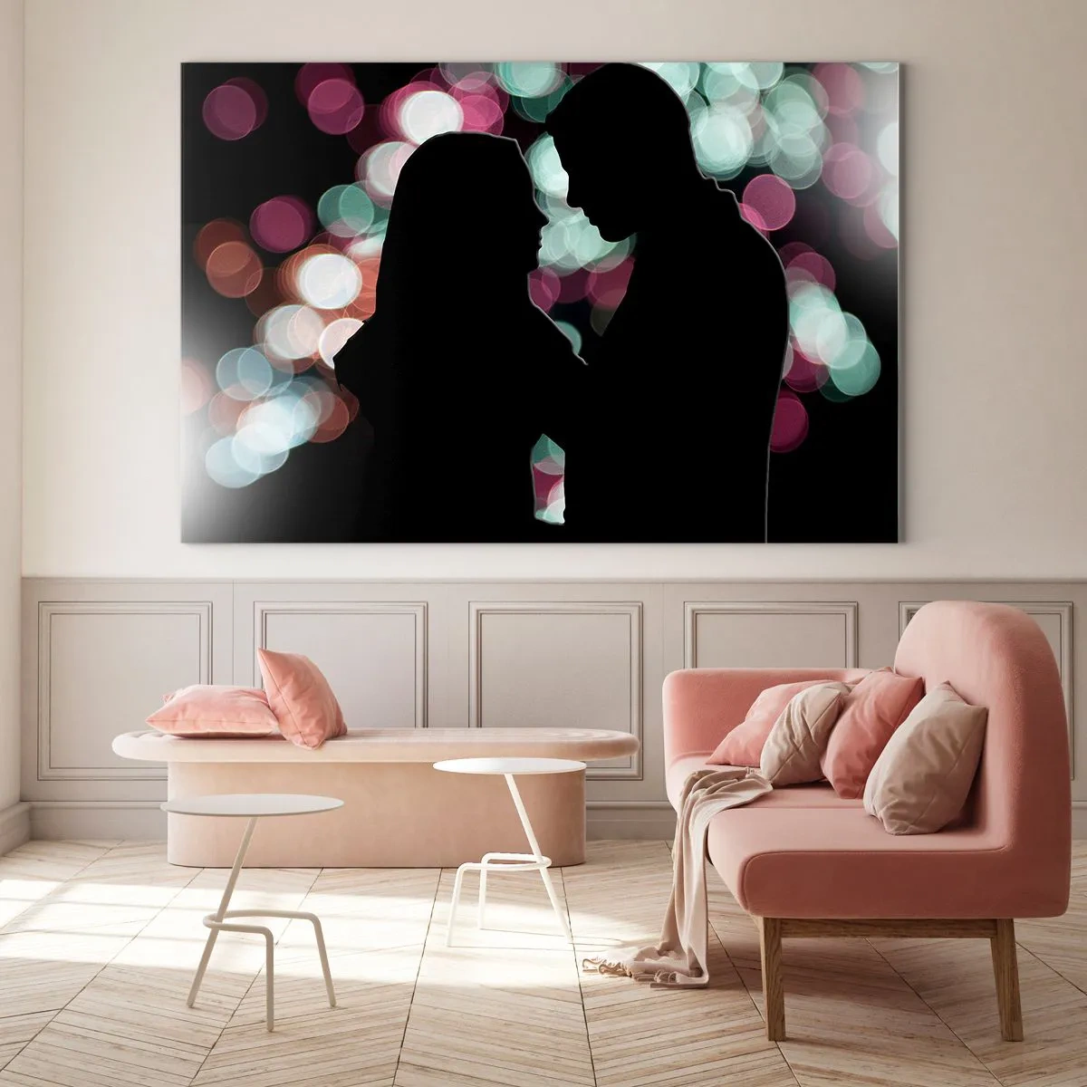Glass picture - Yes! - 100x70 cm