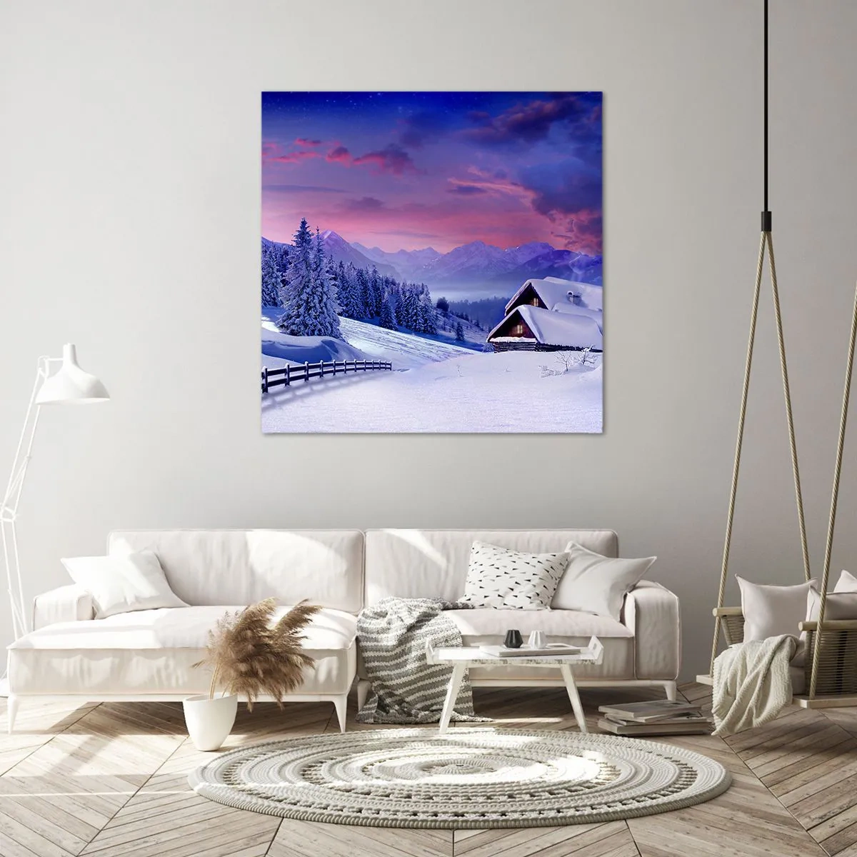 Canvas picture - Silent Night - 60x60 cm
