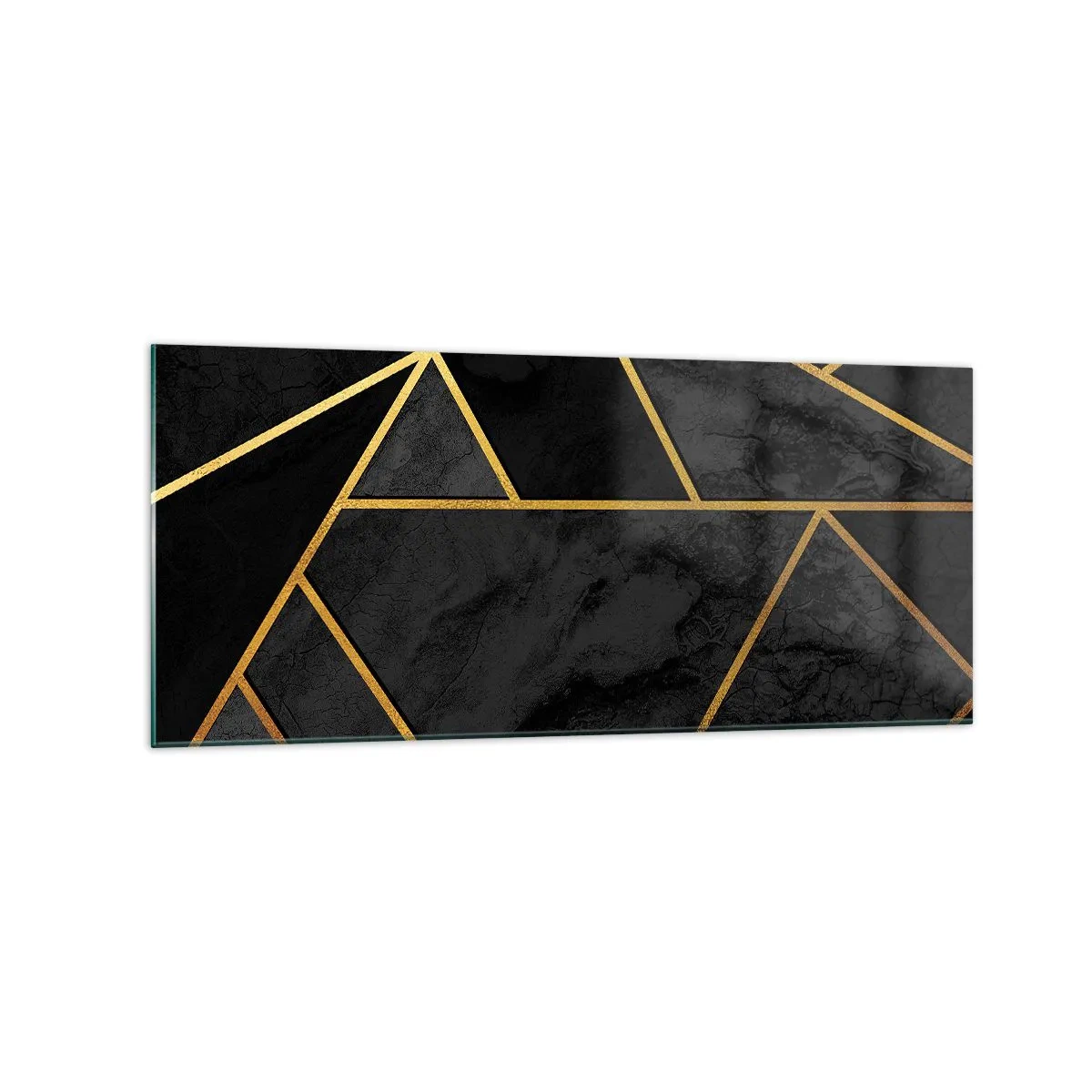 Glass picture - Darkness and Brighness - 120x50 cm