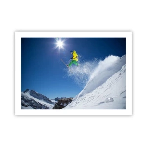 Poster - Dancing with the Mountains - 70x50 cm