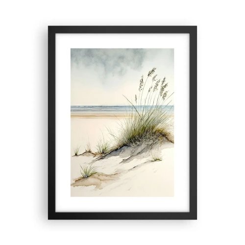 Poster in black frame - Pampered by the Wind - 30x40 cm
