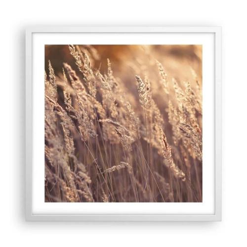 Poster in white frmae - Ready to Welcome Autumn - 50x50 cm