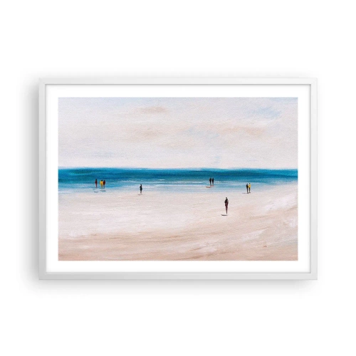 Poster in white frmae - Natural Need - 70x50 cm