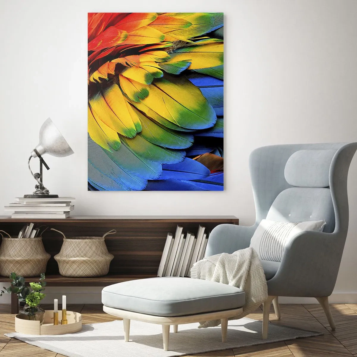 Glass picture - Bird Of Paradise - 50x70 cm