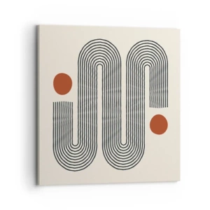 Canvas picture - From Beginning till the End - 70x70 cm