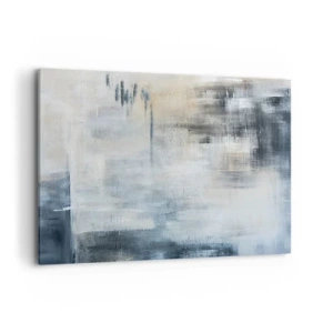Canvas picture - Behind the Curtain of Blue - 100x70 cm