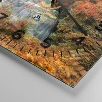 Clock face with numbers