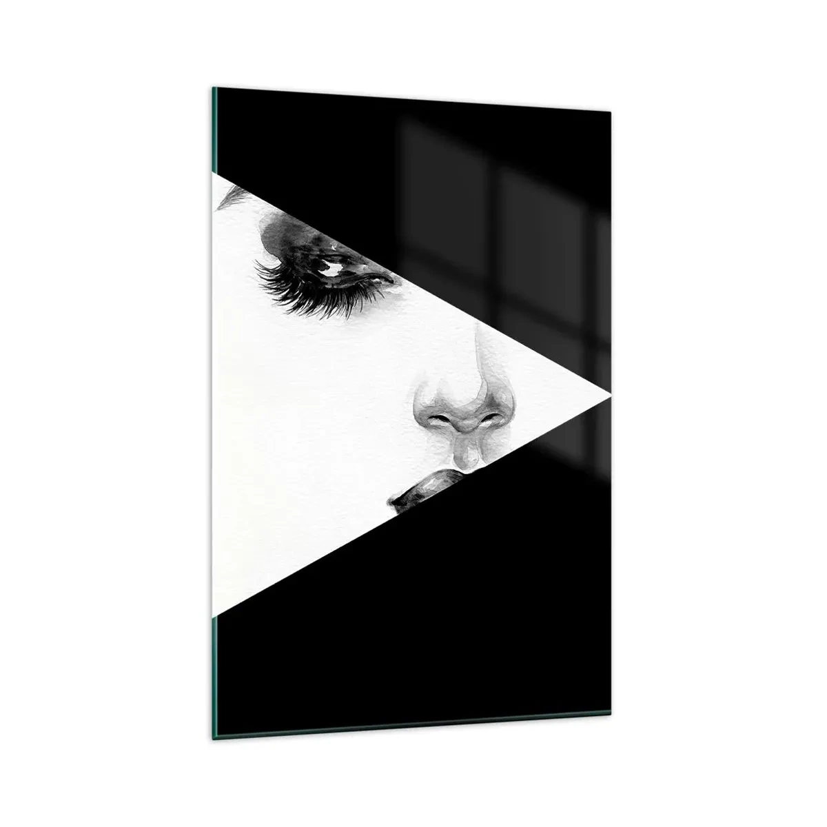 Glass picture - Forever Uncovered  - 80x120 cm