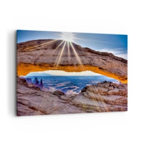 Canvas picture - Through Rocky Gate - 120x80 cm