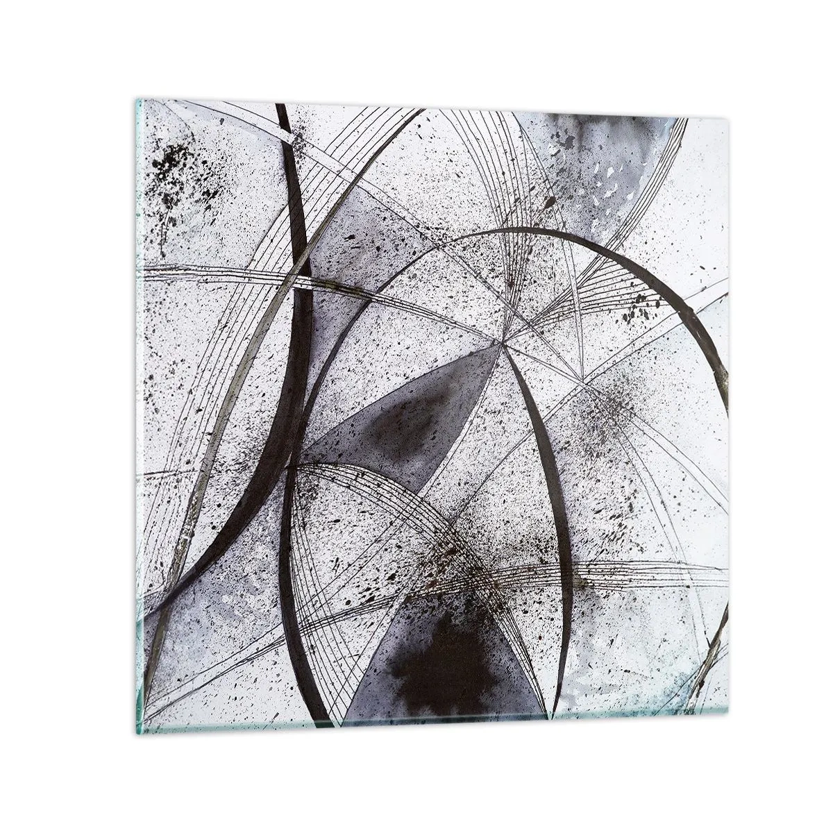 Glass picture - Futuristic Fantasy - 40x40 cm