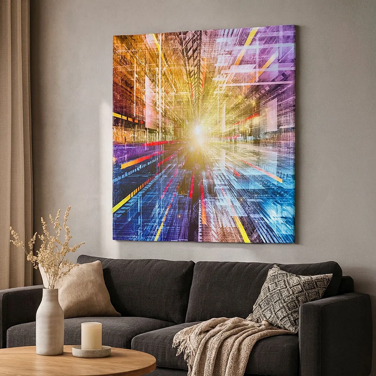 Canvas picture - Light Passage - 30x30 cm