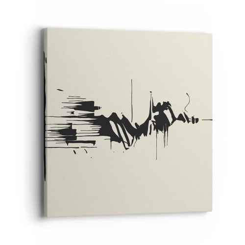 Canvas picture - Hasty Abstract - 40x40 cm