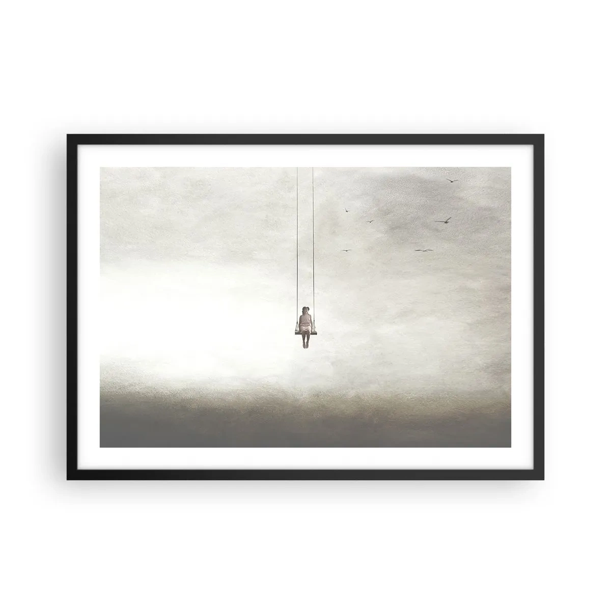 Poster in black frame - Child in Us - 70x50 cm