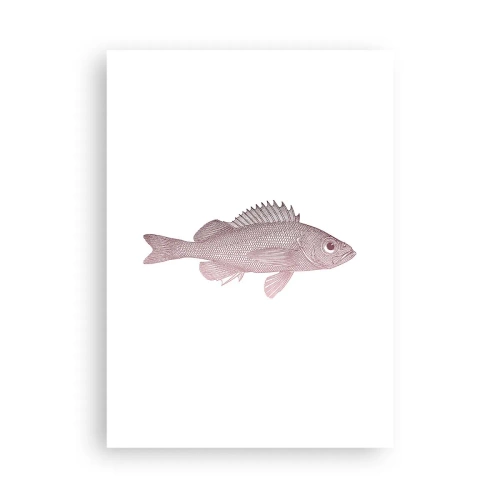 Poster - Big-eyed Fish - 50x70 cm