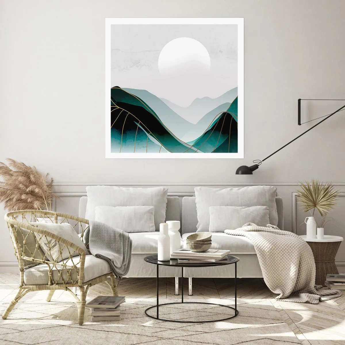 Poster - In Full Majesty - 50x50 cm