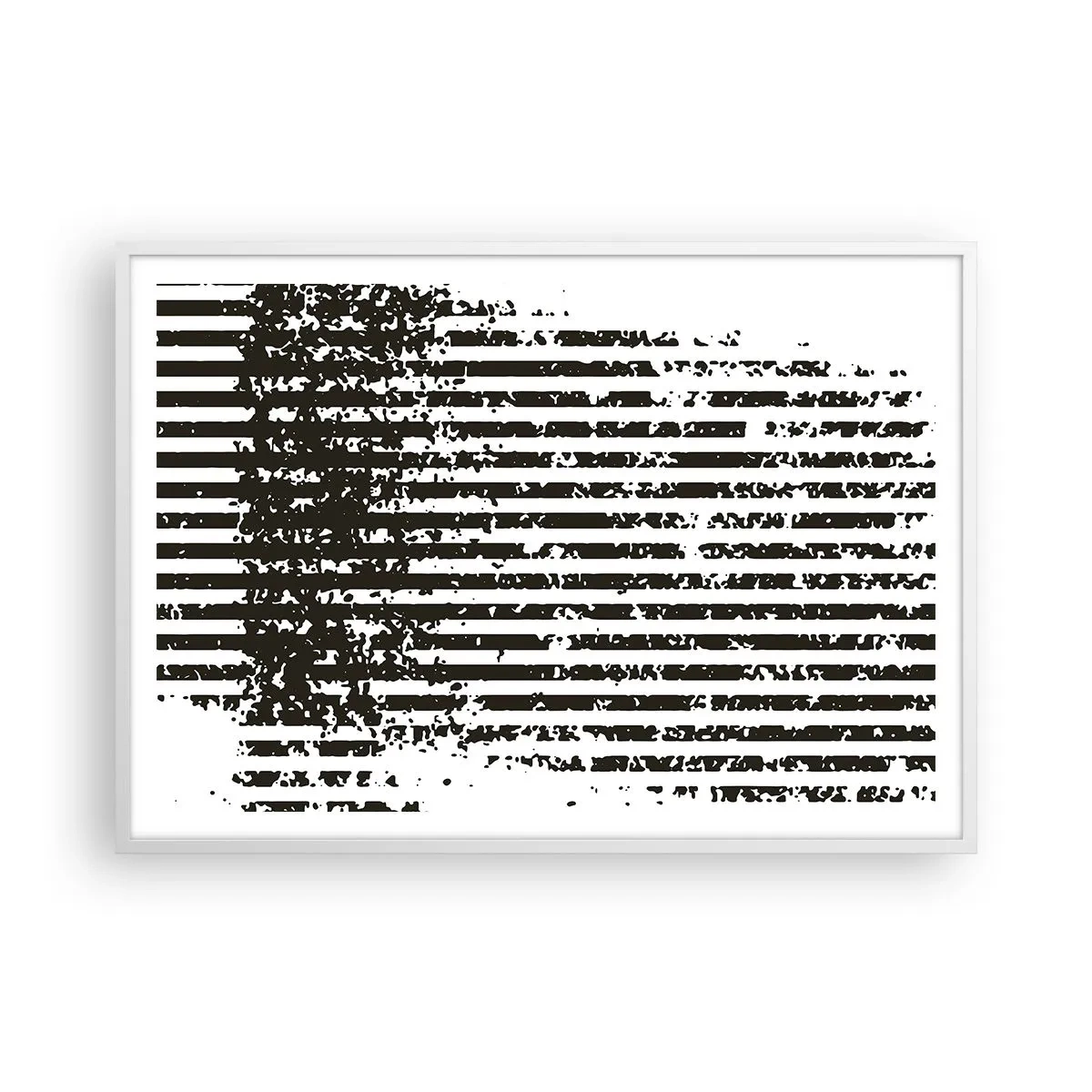 Poster in white frmae - Rhythm and Noise - 100x70 cm