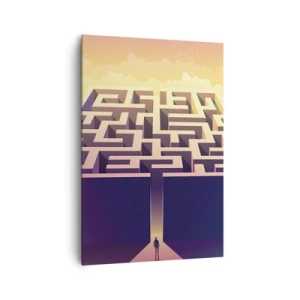 Canvas picture - Decision Time - 70x100 cm