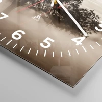Clock face with numbers