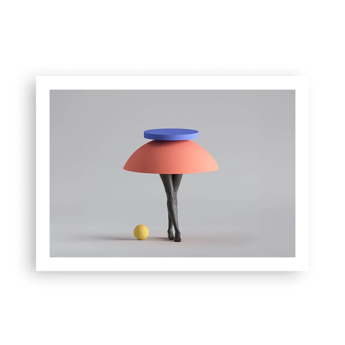 Poster - Surrealistic Composition - 70x50 cm