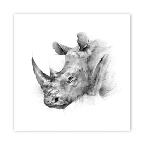 Poster - African Portrait - 50x50 cm