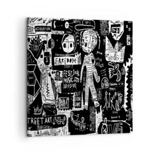 Canvas picture - Rights and Joys of Youth - 50x50 cm