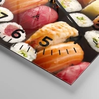 Clock face with numbers