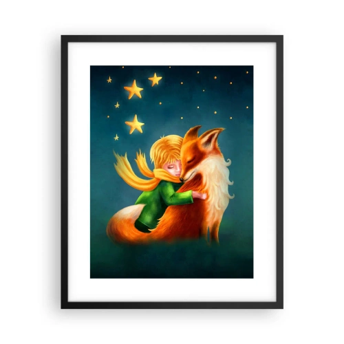 Poster in black frame - Little Prince - 40x50 cm