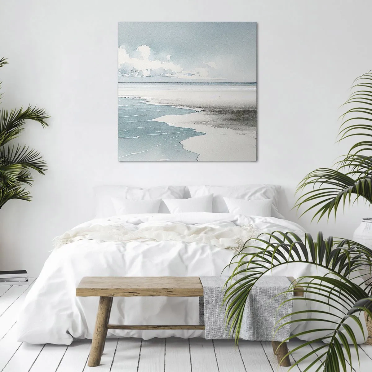 Canvas picture - Gentle Tide - 30x30 cm