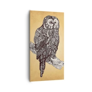 Canvas picture - Mysterious Ornaments of Wisdom - 65x120 cm