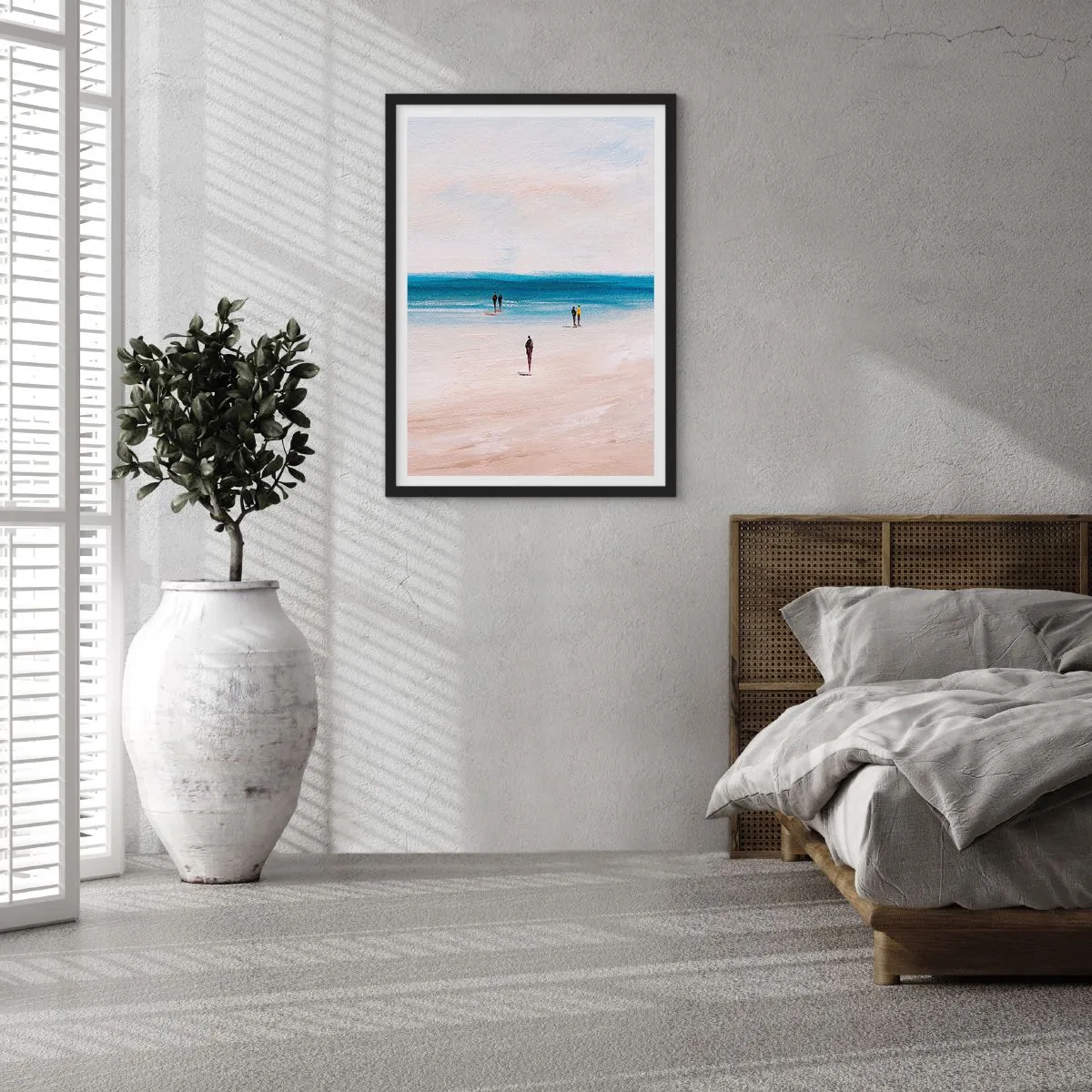 Poster in black frame - Natural Need - 70x100 cm
