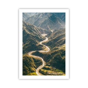 Poster - Straight from the Heart of the Mountains - 50x70 cm