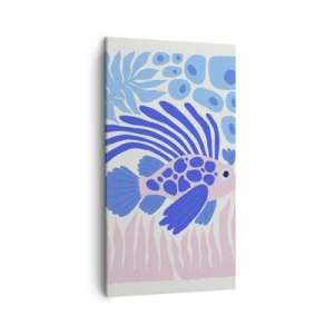 Canvas picture - In His Element - 45x80 cm