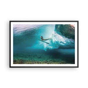 Poster in black frame - Undewater World - 91x61 cm
