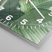 Clock face with numbers