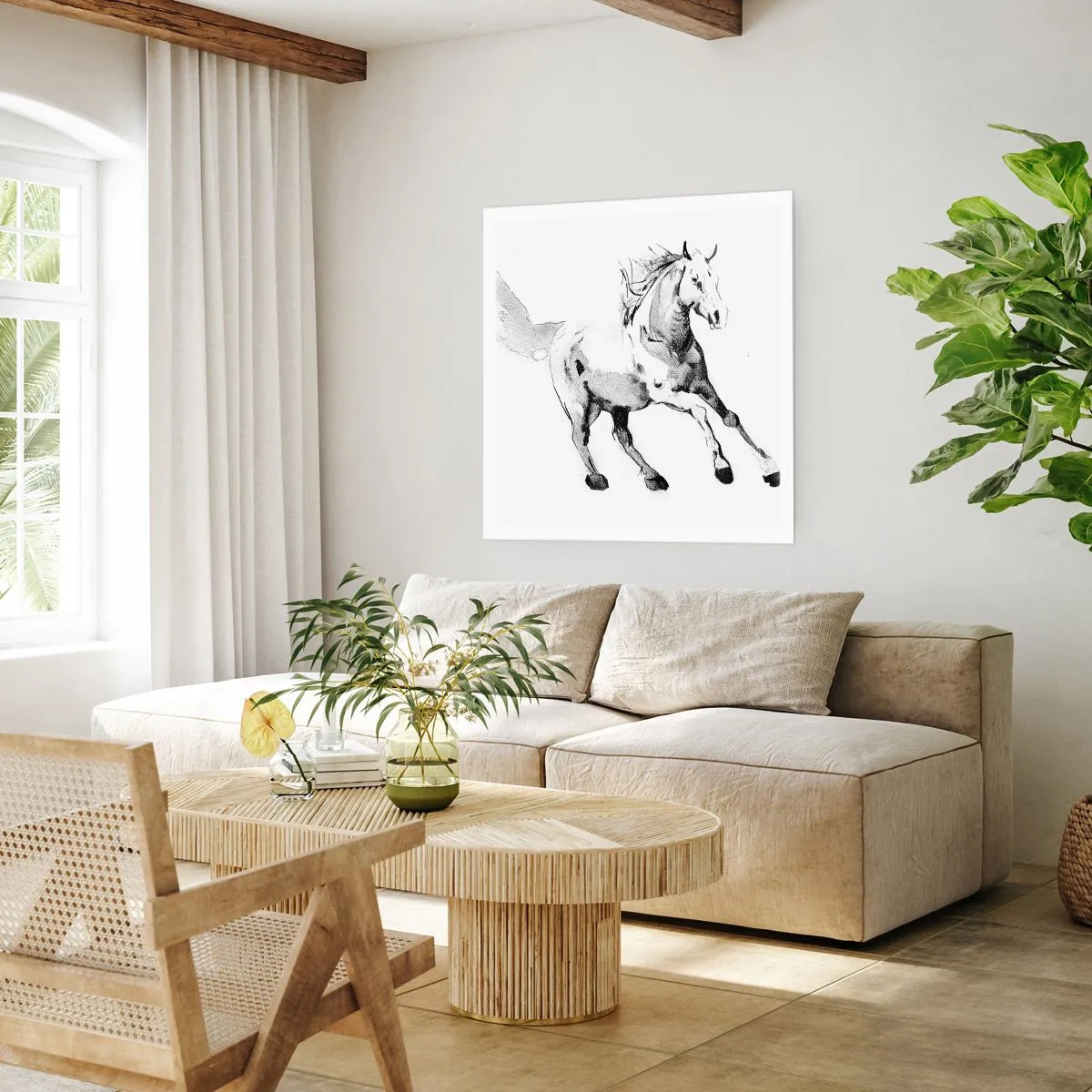 Poster - Untamed Soul - 30x30 cm