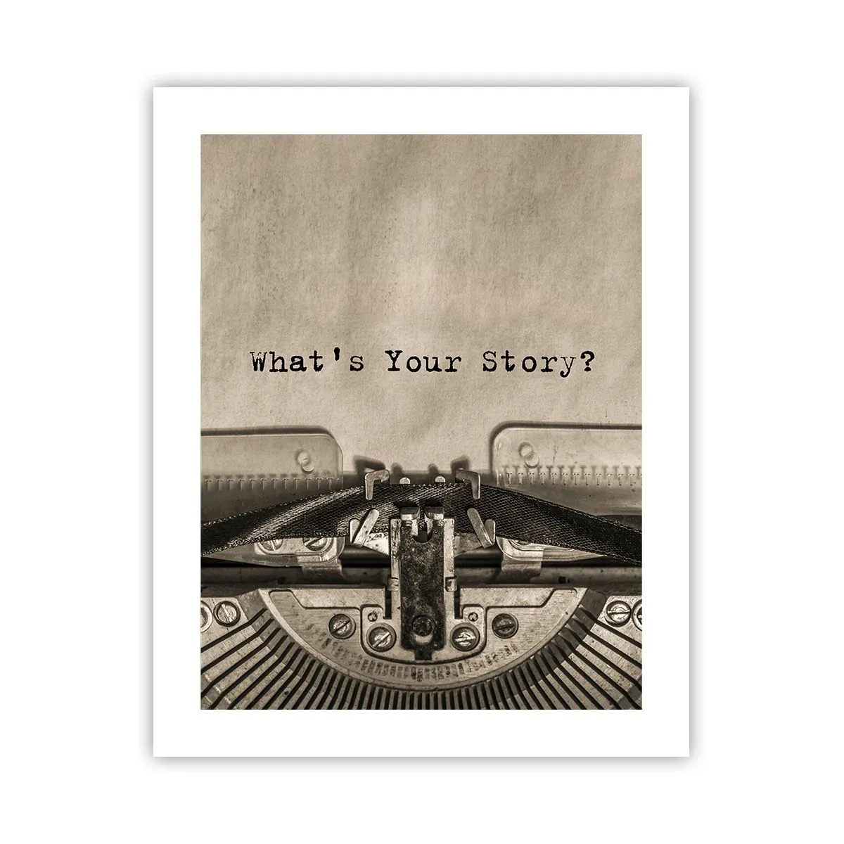 Poster - Tell Me  - 40x50 cm