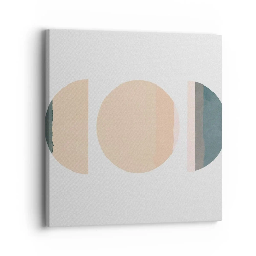 Canvas picture - Wheel after a Wheel - 30x30 cm