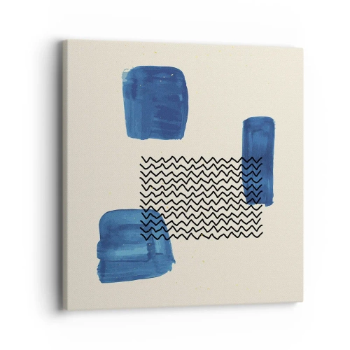 Canvas picture - Abstract Quartet - 40x40 cm